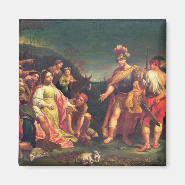 The Offering of Abigail before David Magnet (Front)