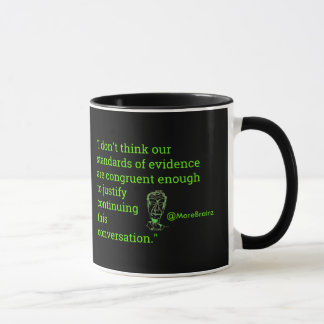 The office argument-stopper mug, lefty edition. mug