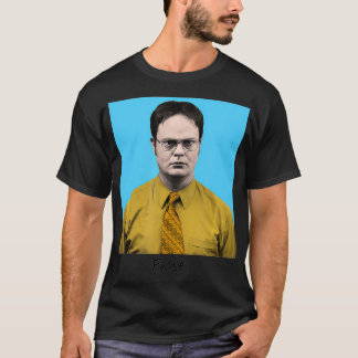 The Office Dwight False Colour Block  T-Shirt