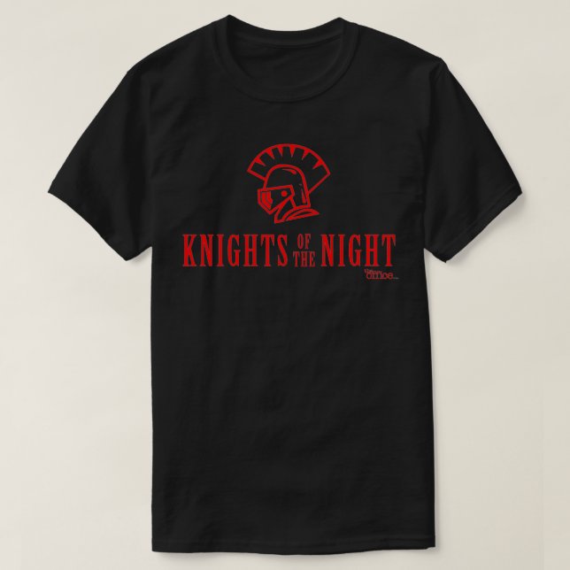 The Office Knights of the Night Premium  T-Shirt (Design Front)
