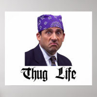 The Office Michael Prison Mike Scott Thug Life