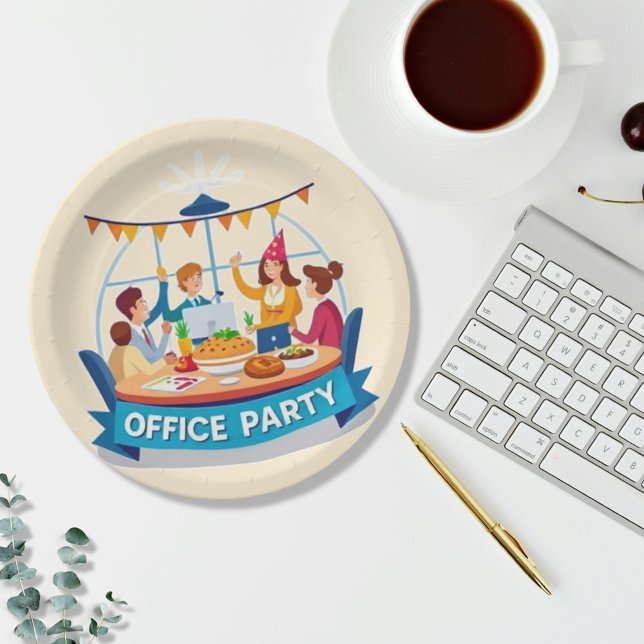 The Office Party Paper Plate (Creator Uploaded)