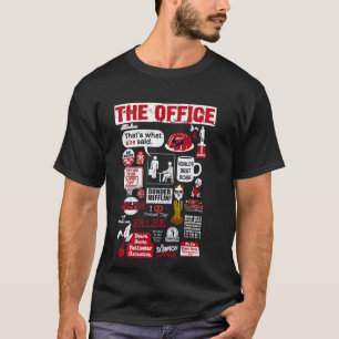 The Office Quote Mash Up Vintage Funny T-Shirt
