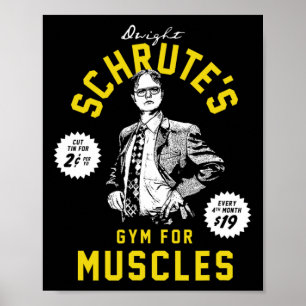 The Office Schrutes Gym Poster