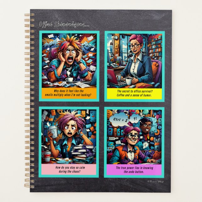 The Office Shenanigans Planner (Front)