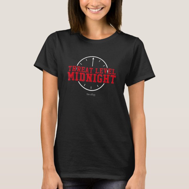 The Office Threat Level Midnight T-Shirt (Front)