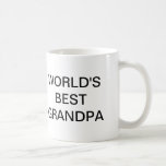 The Office, World's Best Grandpa Coffee Mug<br><div class="desc">For lovers of the hit TV show The Office and the iconic World's Best Boss mug,  this mug is the perfect gift anniversary or birthday gift.</div>