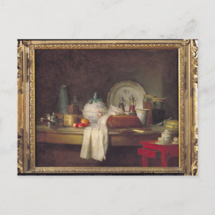 The Officers' Mess or The Remains of a Lunch Postcard