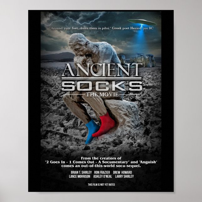 The Official "Ancient Socks"  Poster (Front)