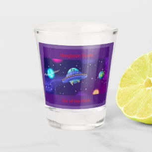 The Official "Bengleton: Out of this World" Shot Glass