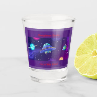 The Official "Bengleton: Out of this World" Shot Glass