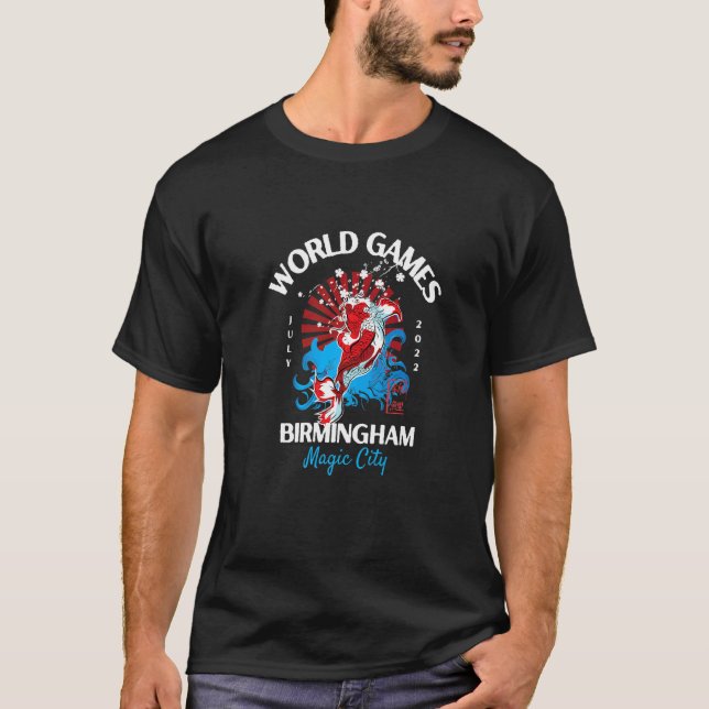 The Official Birmingham Magic City World Games Edi T-Shirt (Front)