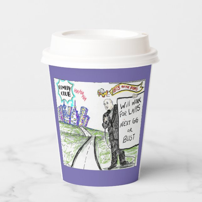 The Official BTS on the Road Paper Cups (Front)