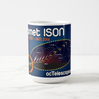 The Official Comet ISON Mug with Finder Chart