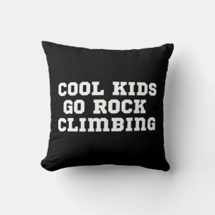 The Official Cool Kids Go Rock Climbing  Cushion