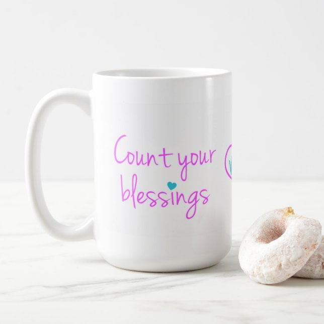 The Official Dust Bunnies & Blessings Coffee Mug (With Donut)