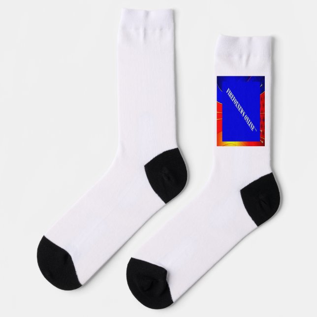 The Official FIREFOXNEWS ONLINE™ Socks (Left)