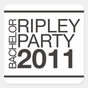 The Official Gear of RBP 2011 Square Sticker