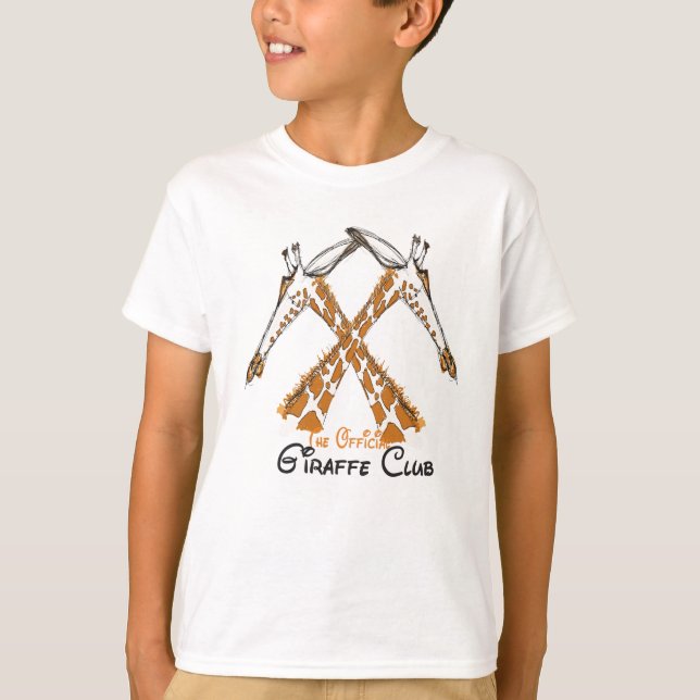 The Official Giraffe Club tshirt (Front)