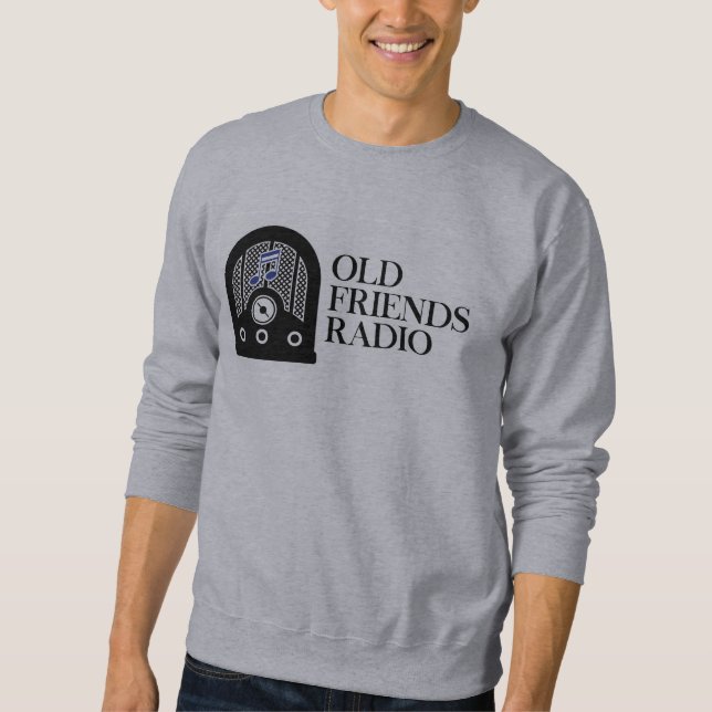 The official grey Old Friends Radio Sweatshirt (Front)