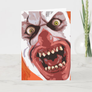 The Official Macabre Clown - Mr. Creepy- Card