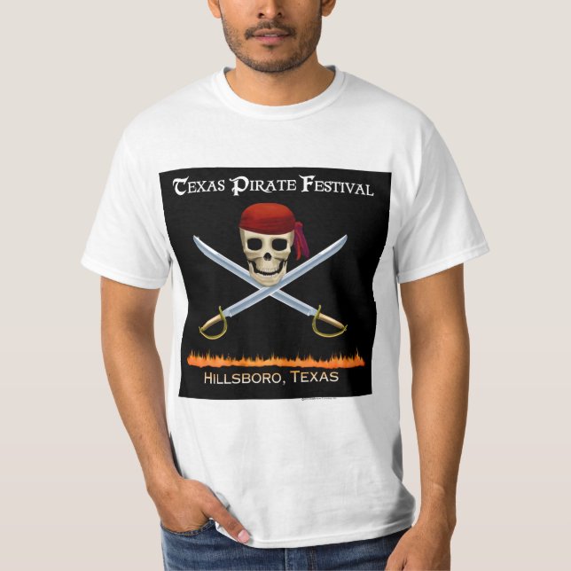 The Official Shirt of the Texas Pirate Festival (Front)