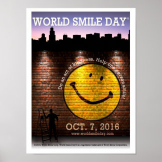 The Official World Smile Day® 2016 Poster