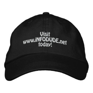 The Official www.iNFODUDE.net Embroidered caps
