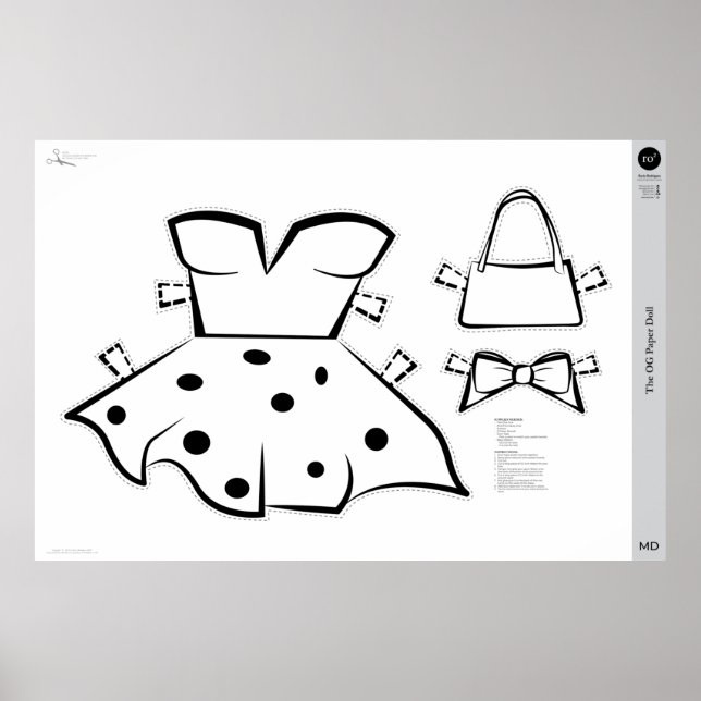 The OG Paper Doll Costume: MEDIUM Poster (Front)