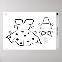 The OG Paper Doll Costume: SMALL