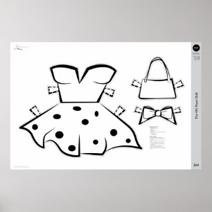 The OG Paper Doll Costume: SMALL Poster