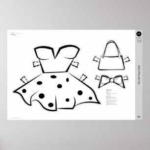 The OG Paper Doll Costume: X-SMALL Poster