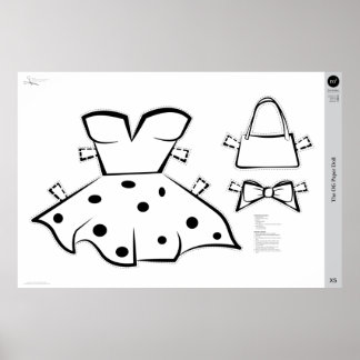 The OG Paper Doll Costume: X-SMALL Poster
