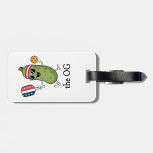 The OG Pickleballer Luggage Tag