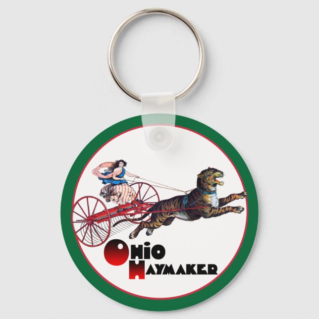 The Ohio Haymaker Key Ring (Front)