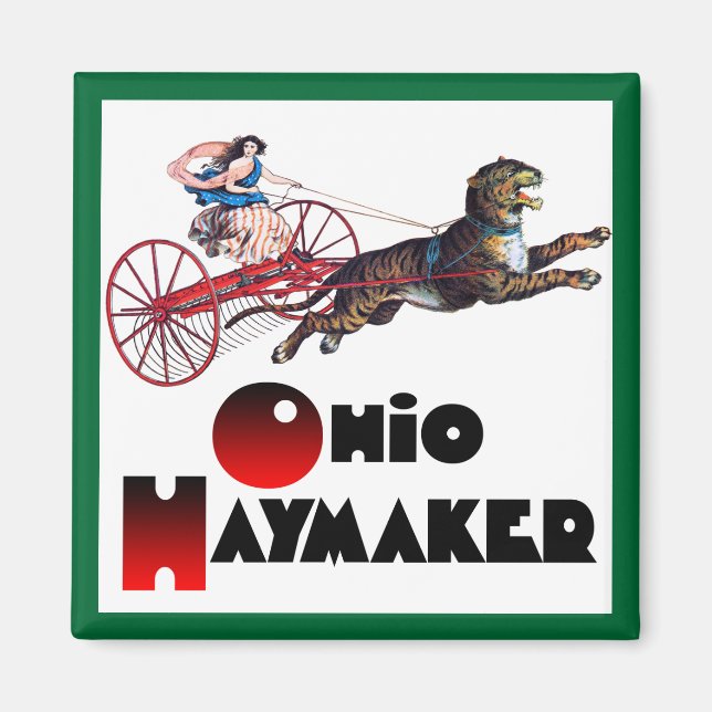 The Ohio Haymaker Magnet (Front)