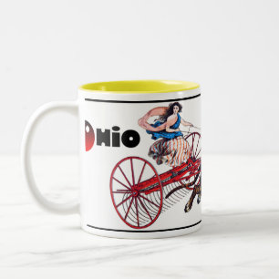 The Ohio Haymaker Two-Tone Coffee Mug