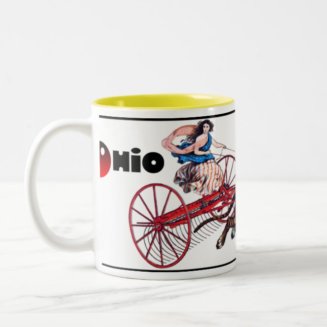 The Ohio Haymaker Two-Tone Coffee Mug (Left)