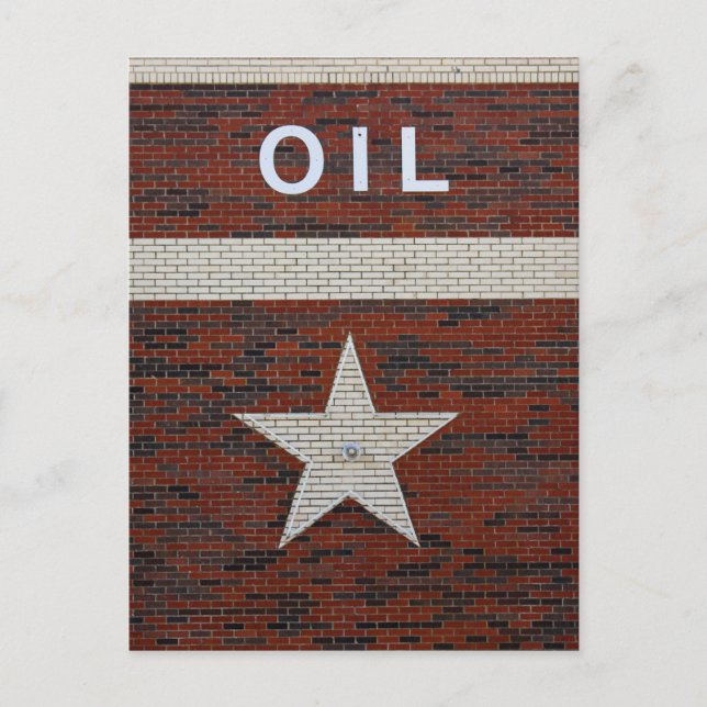 The Oil Palace in Texas Postcard (Front)