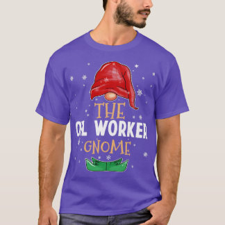 The oil worker Gnome Family Matching Christmas Out T-Shirt