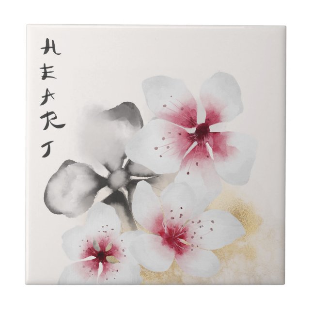 The Okinawa Series Design 13  Ceramic Tile (Front)