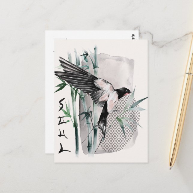 The Okinawa Series Design 14 Postcard (Front/Back In Situ)