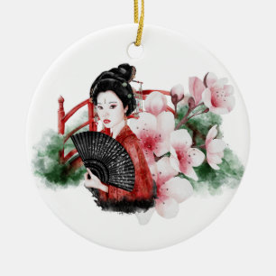 The Okinawa Series Design 38  Ceramic Ornament