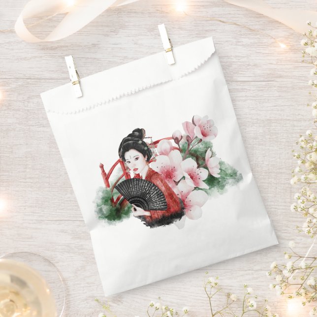 The Okinawa Series Design 38  Favour Bag (Clipped)