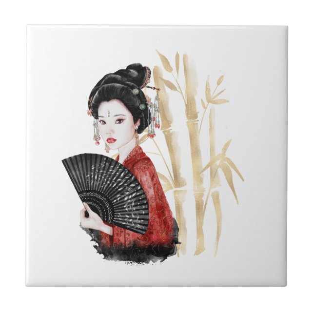 The Okinawa Series Design 39   Ceramic Tile (Front)