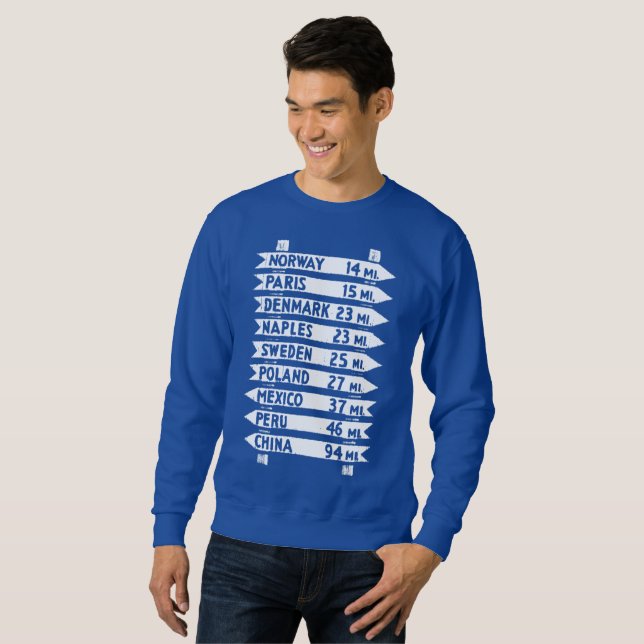 The Ol' Maine Signpost Sweatshirt (Front Full)