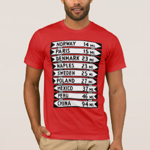 The Ol' Maine Signpost T-Shirt
