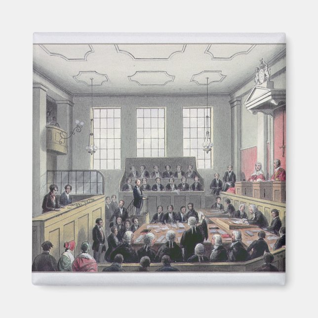 The Old Bailey, London Magnet (Front)