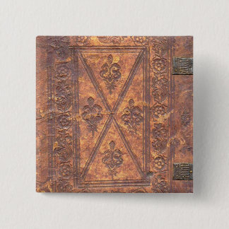 The Old Book 15 Cm Square Badge