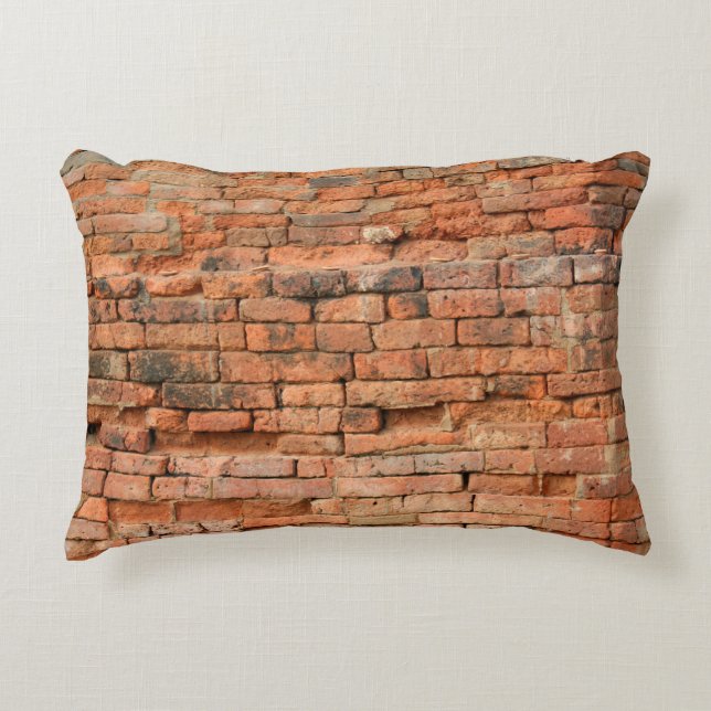 The old brick layerancient, antique, background, b decorative cushion (Front)